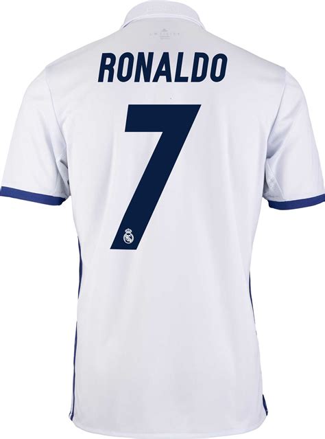 a picture of a real madrid ronaldo jersey
